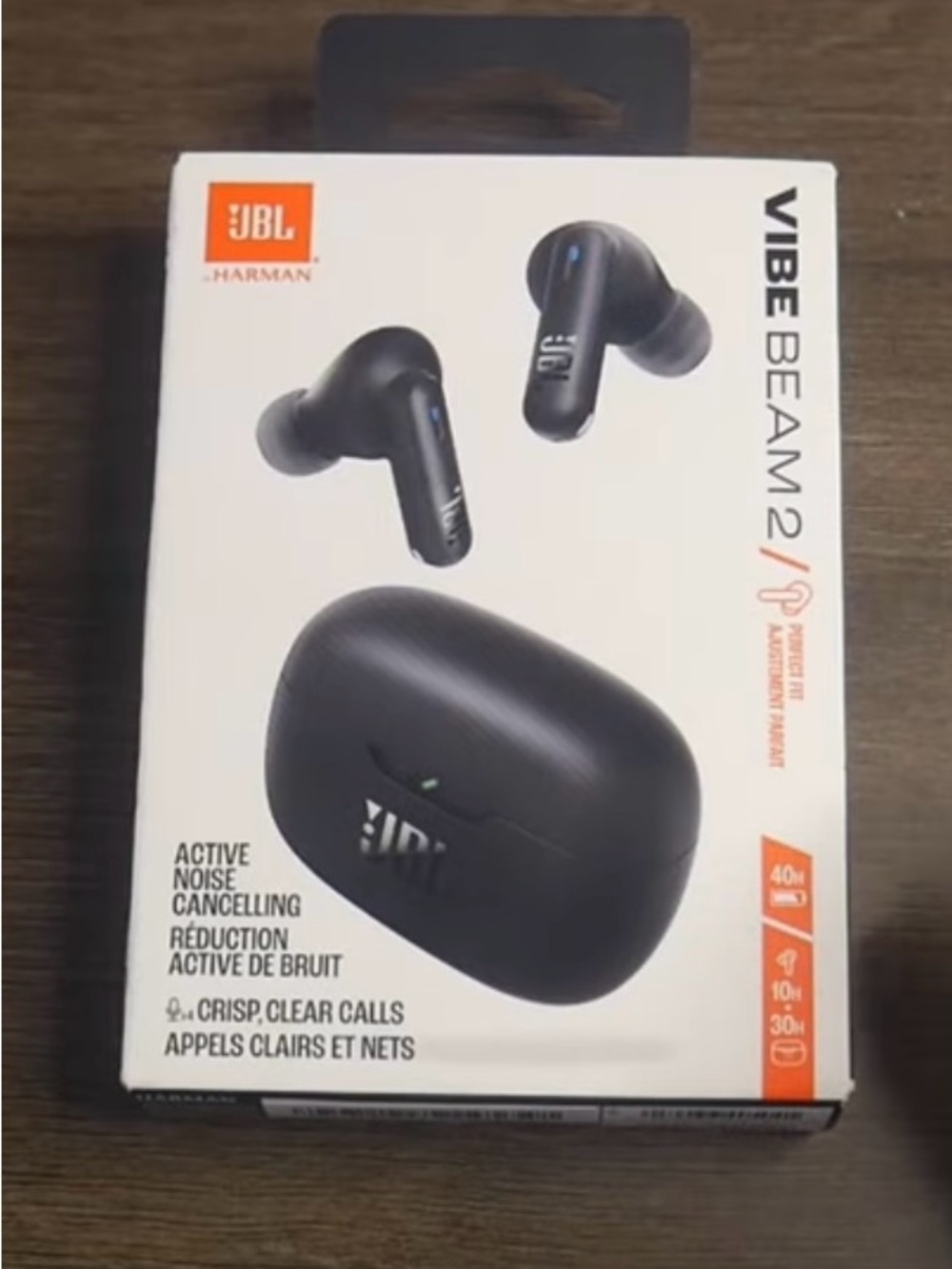 JBL Vibe Beam 2 True Wireless Earbuds - Black